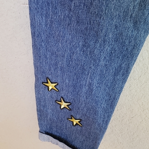 Articles of Society jeans size 25 with patches boyfriend style - Picture 11 of 12